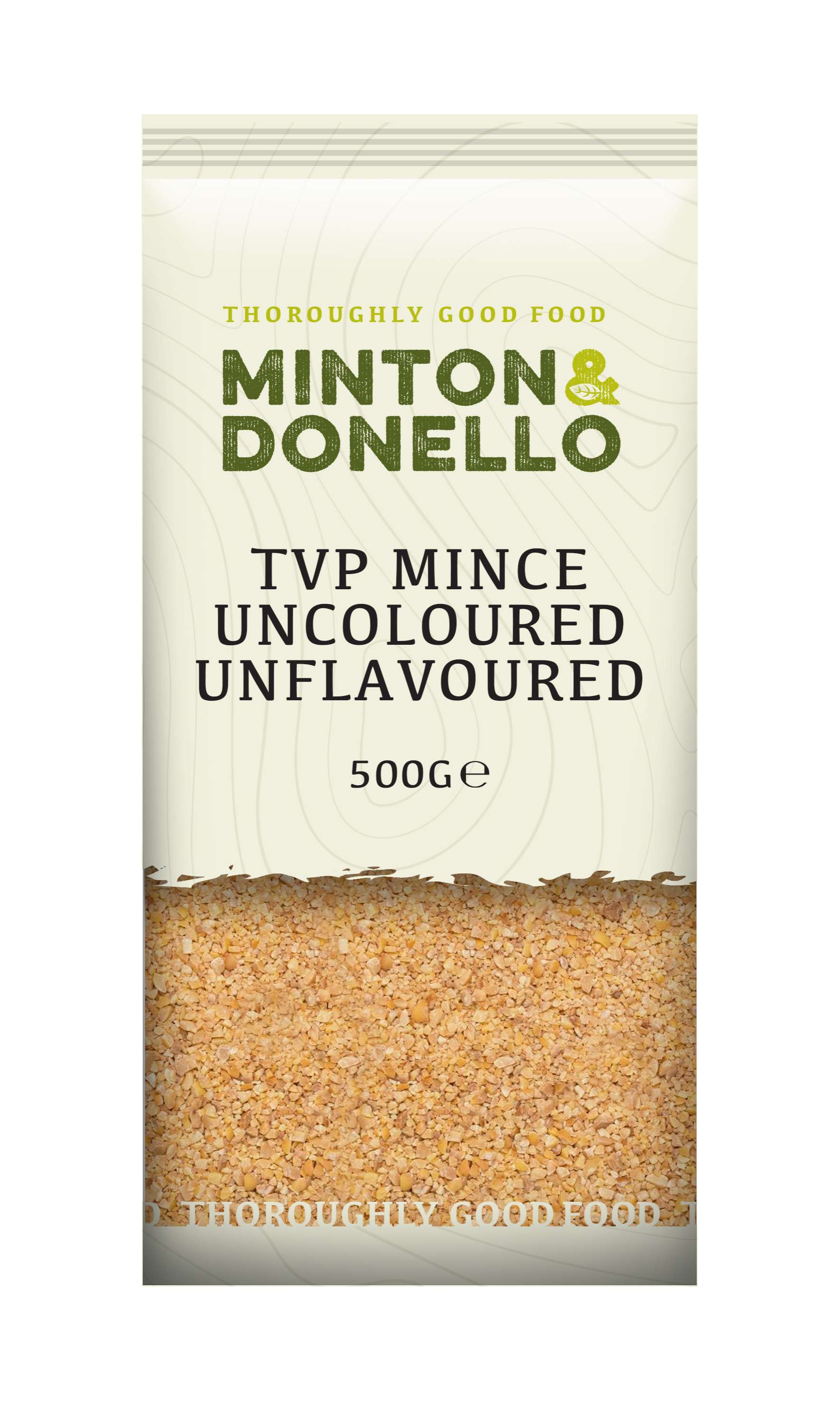 6 x Minton & Donello Tvp Mince Uncoloured/Unflavoured - 500g