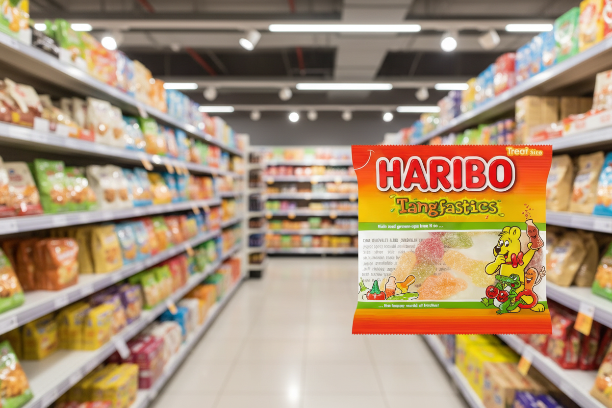 100 x Haribo Tangfastics Bag 16G