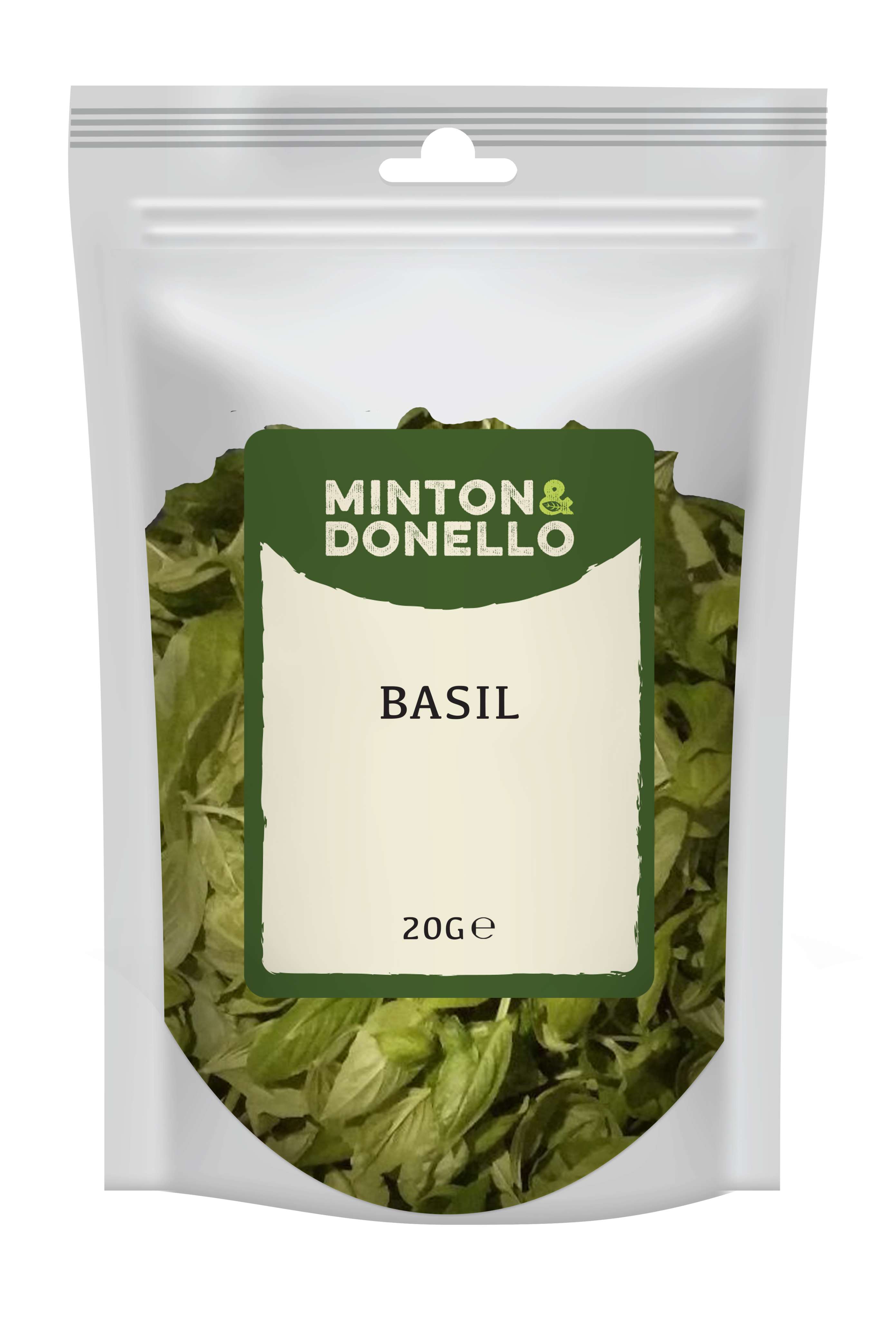 10 x Minton & Donello Basil - 20g