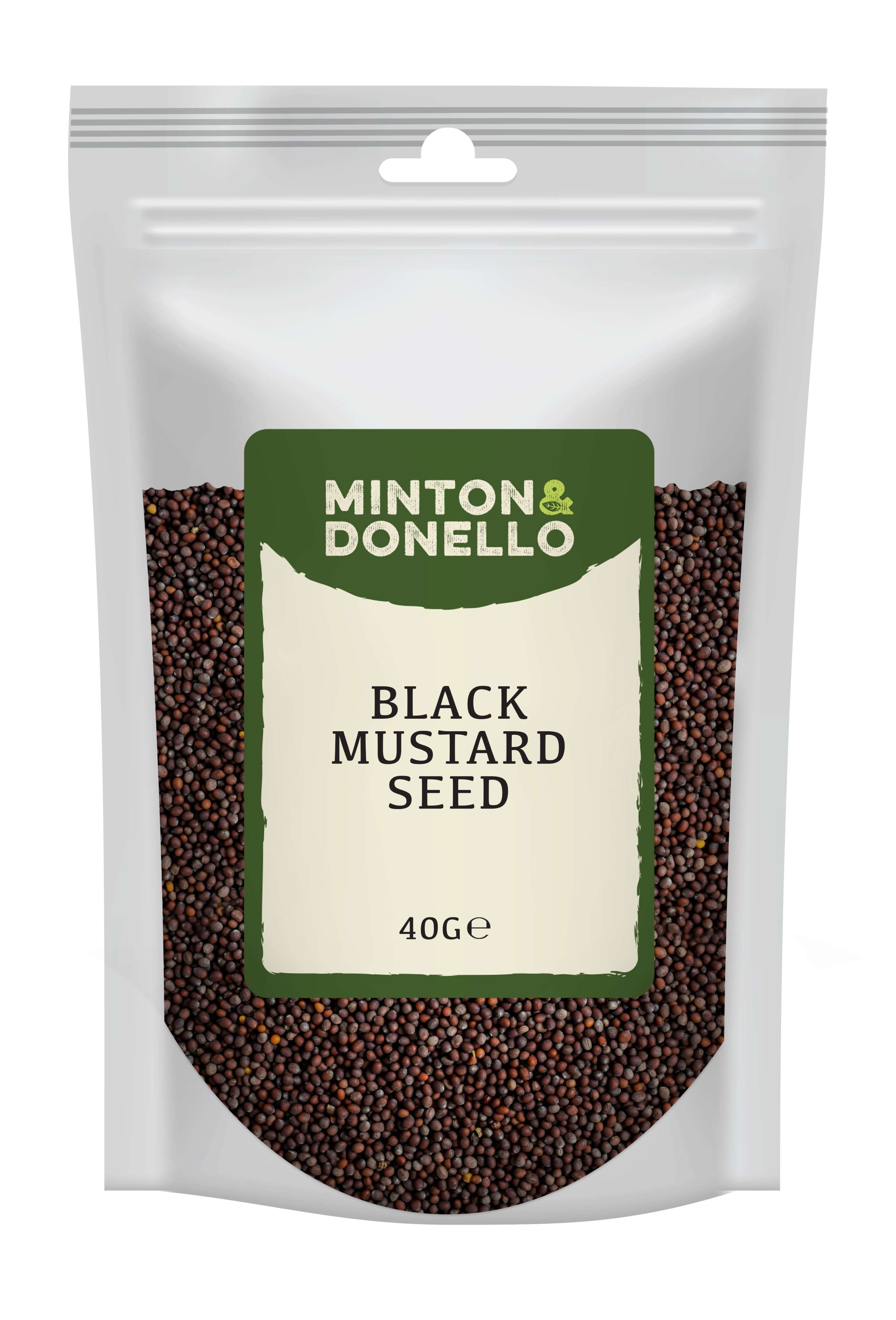 10 x Minton & Donello Black Mustard Seed - 40g