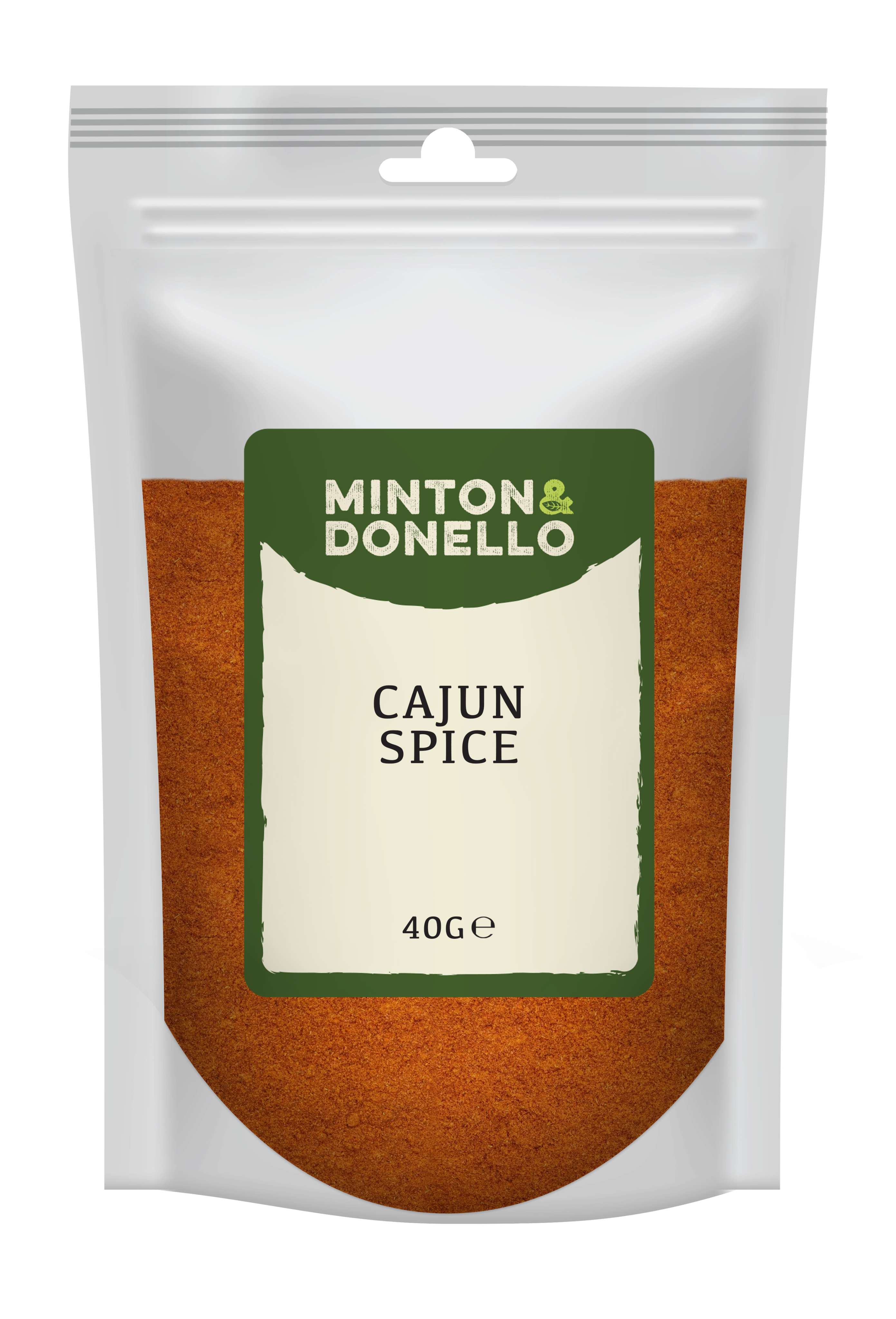 10 x Minton & Donello Cajun Spice - 40g