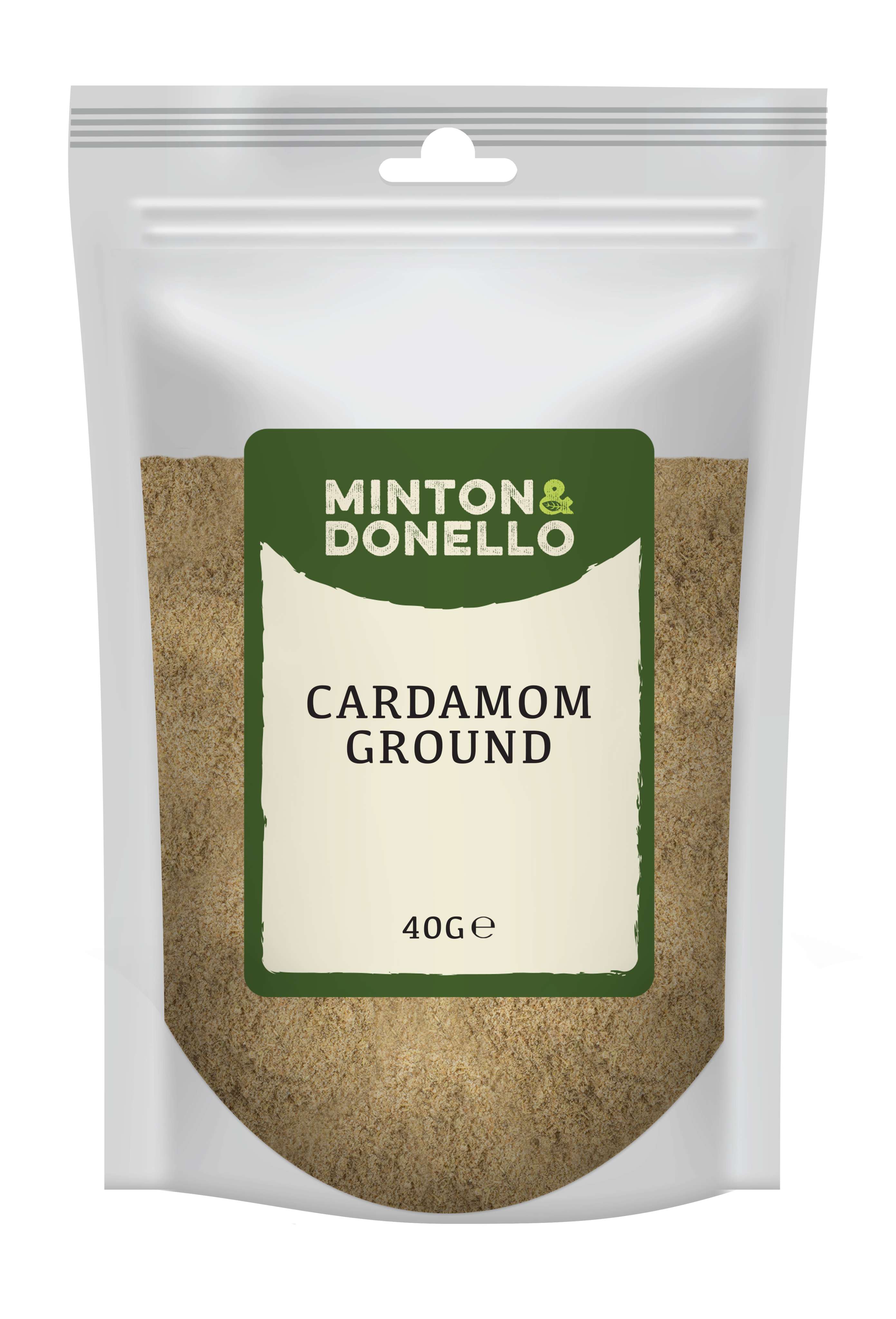 10 x Minton & Donello Cardamom Ground - 40g