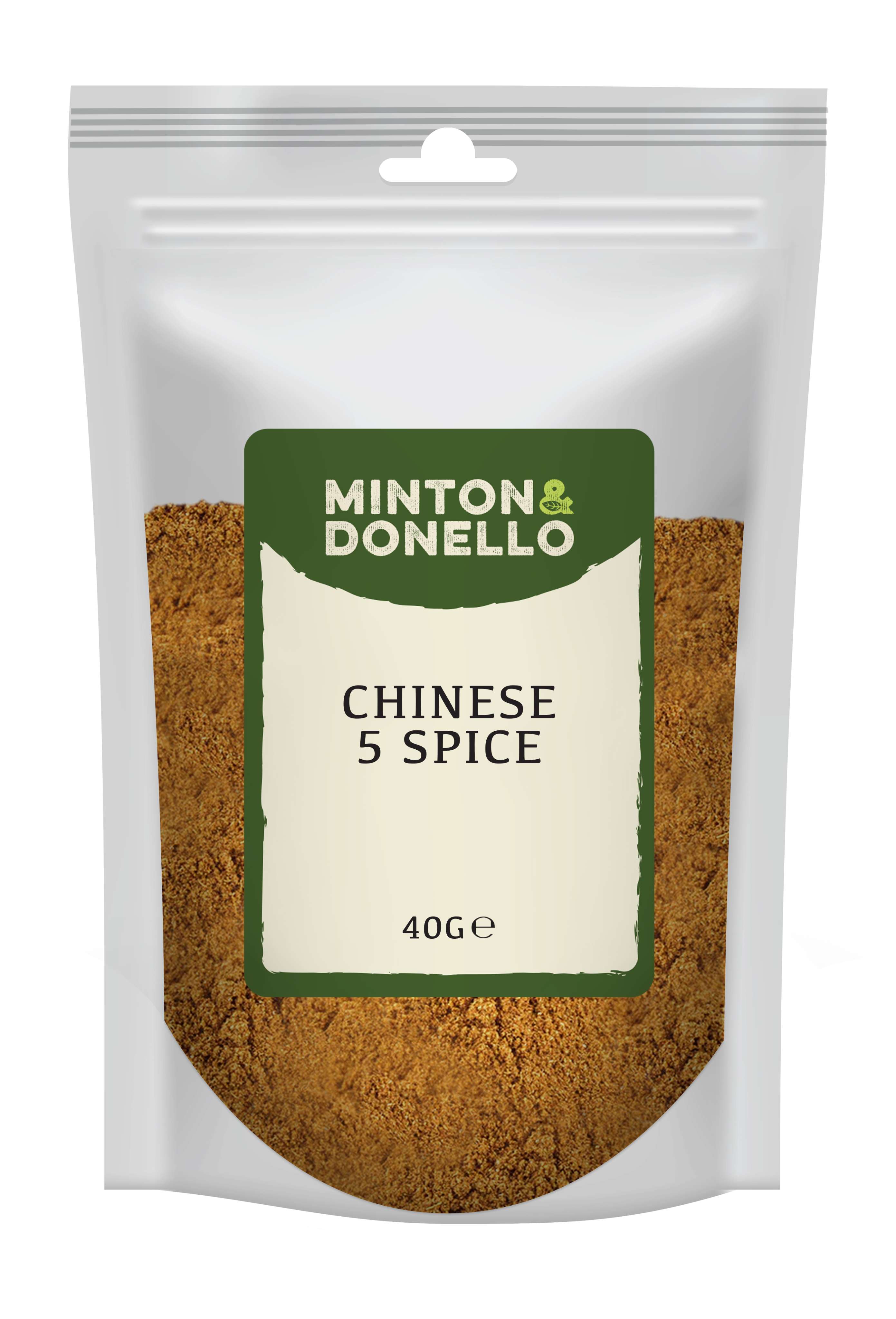10 x Minton & Donello Chinese 5 Spice - 40g