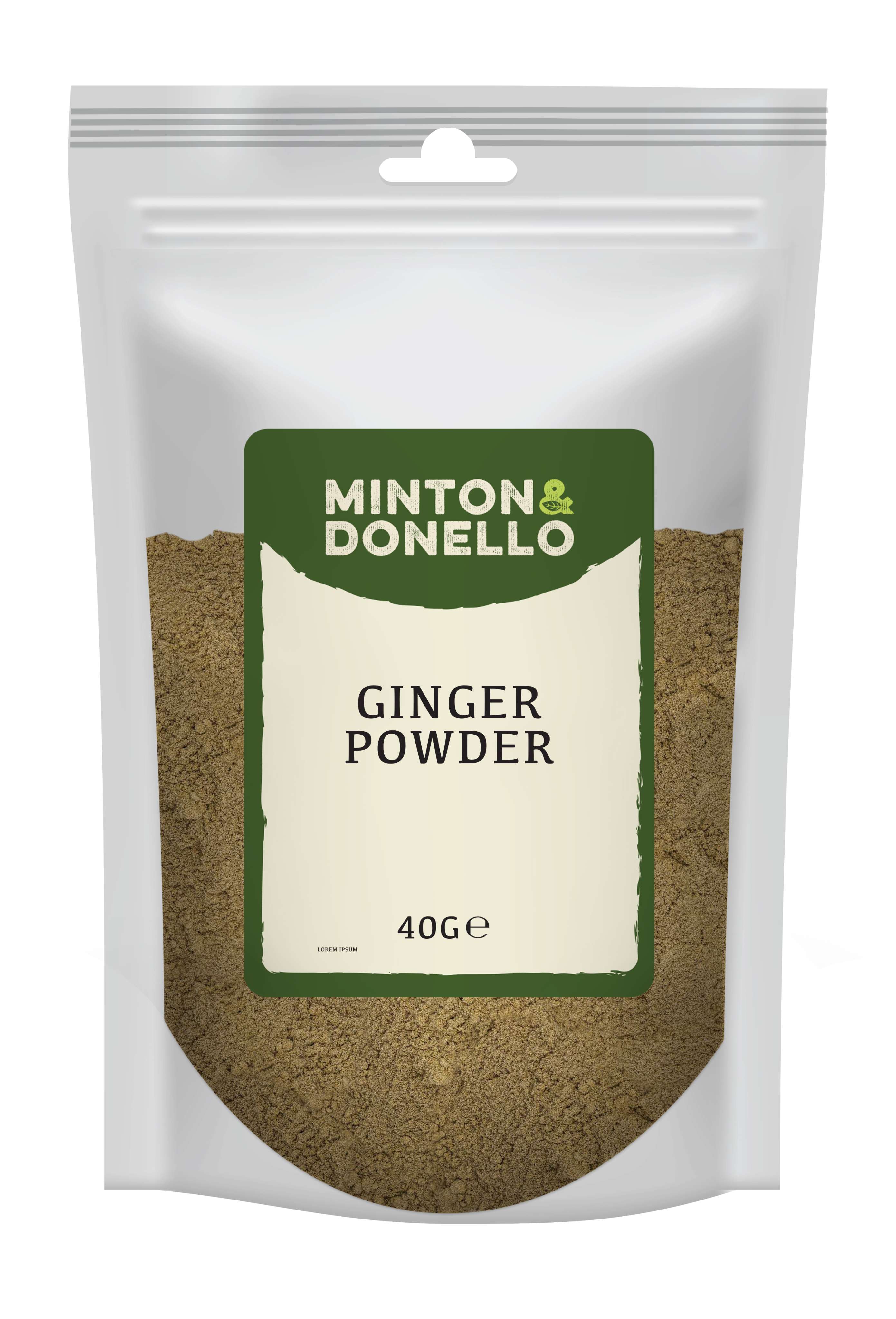 10 x Minton & Donello Ginger Powder - 40g