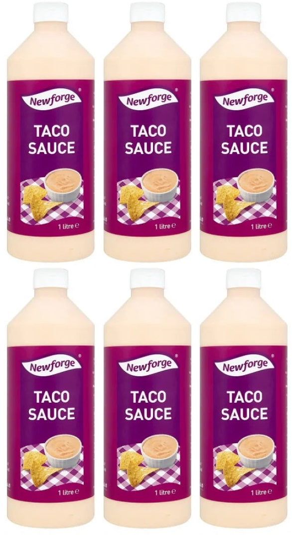 6 x Newforge Taco Sauce 1 Litre