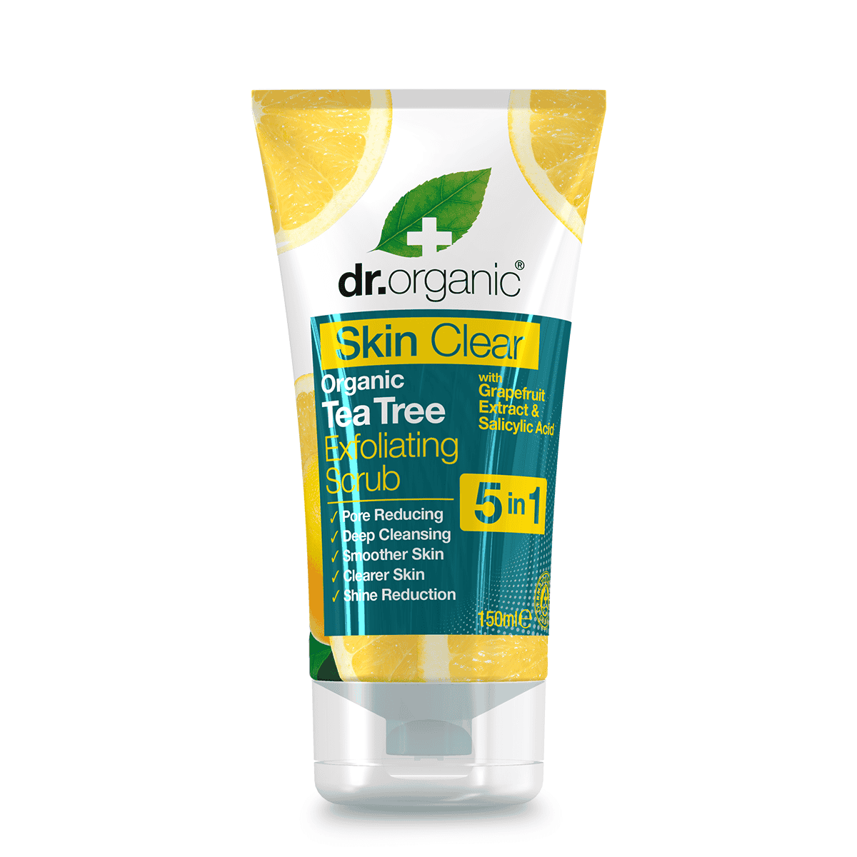 Dr Organic Skin Clear Exfoliating Scrub - 250ml