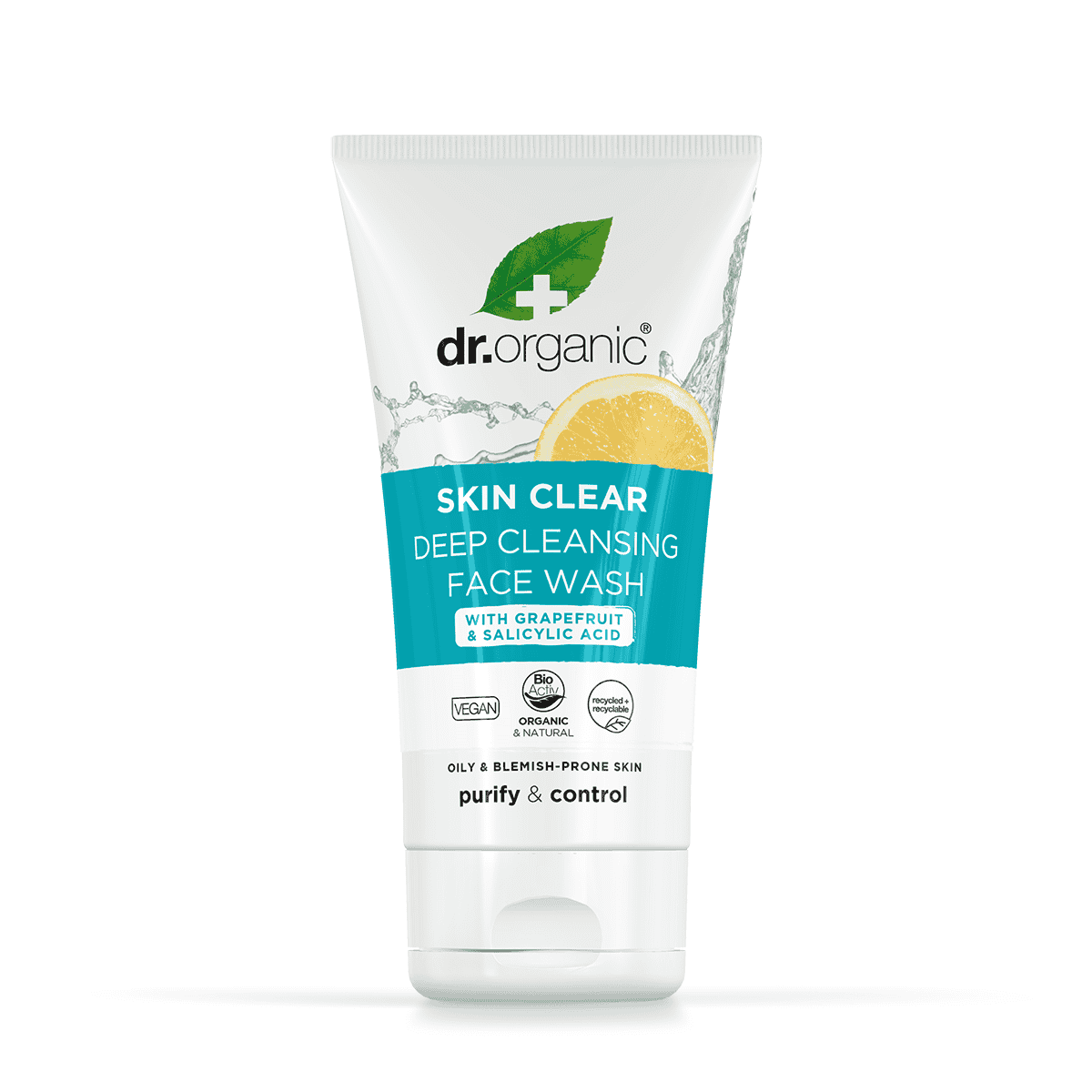 Dr Organic Skin Clear Pore Face Wash - 125ml
