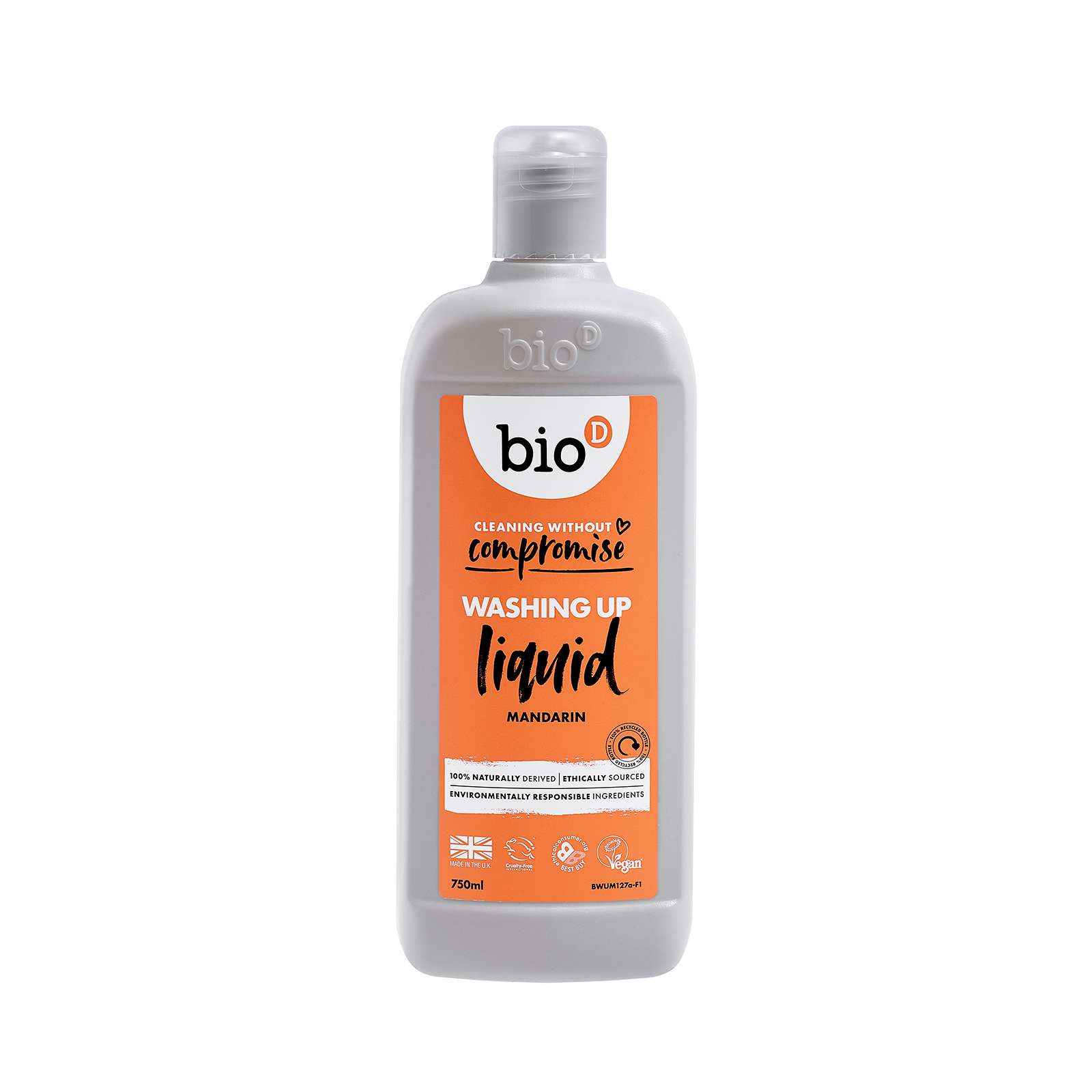 Bio-D Mandarin Washing Up Liquid - 750ml