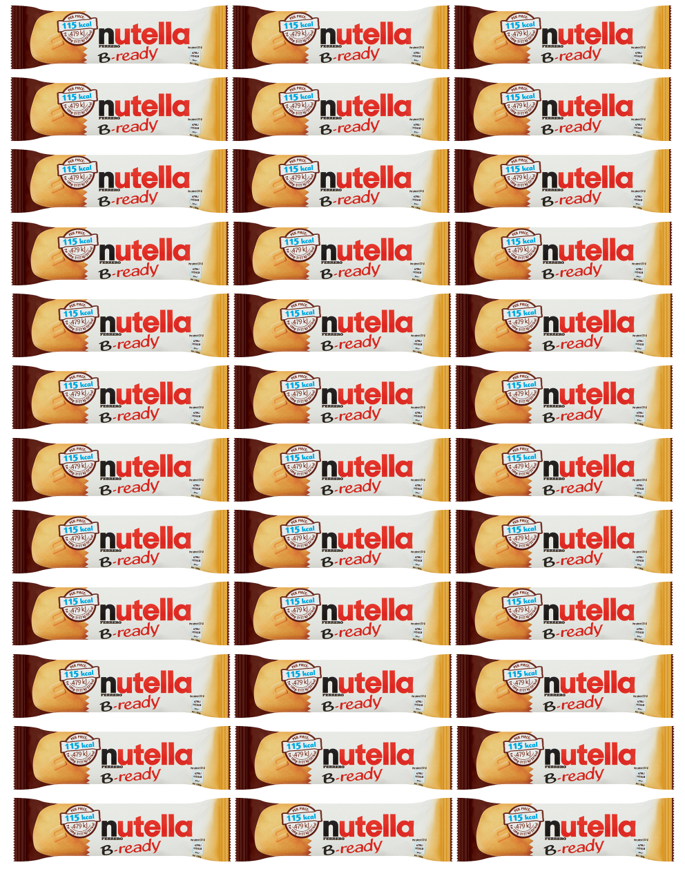 36 X Nutella B Ready T1 22GM