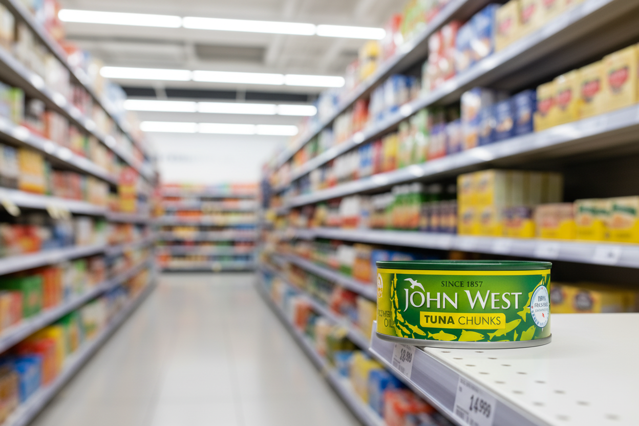 12 x John West Tuna Chunks In Oil - 145GR