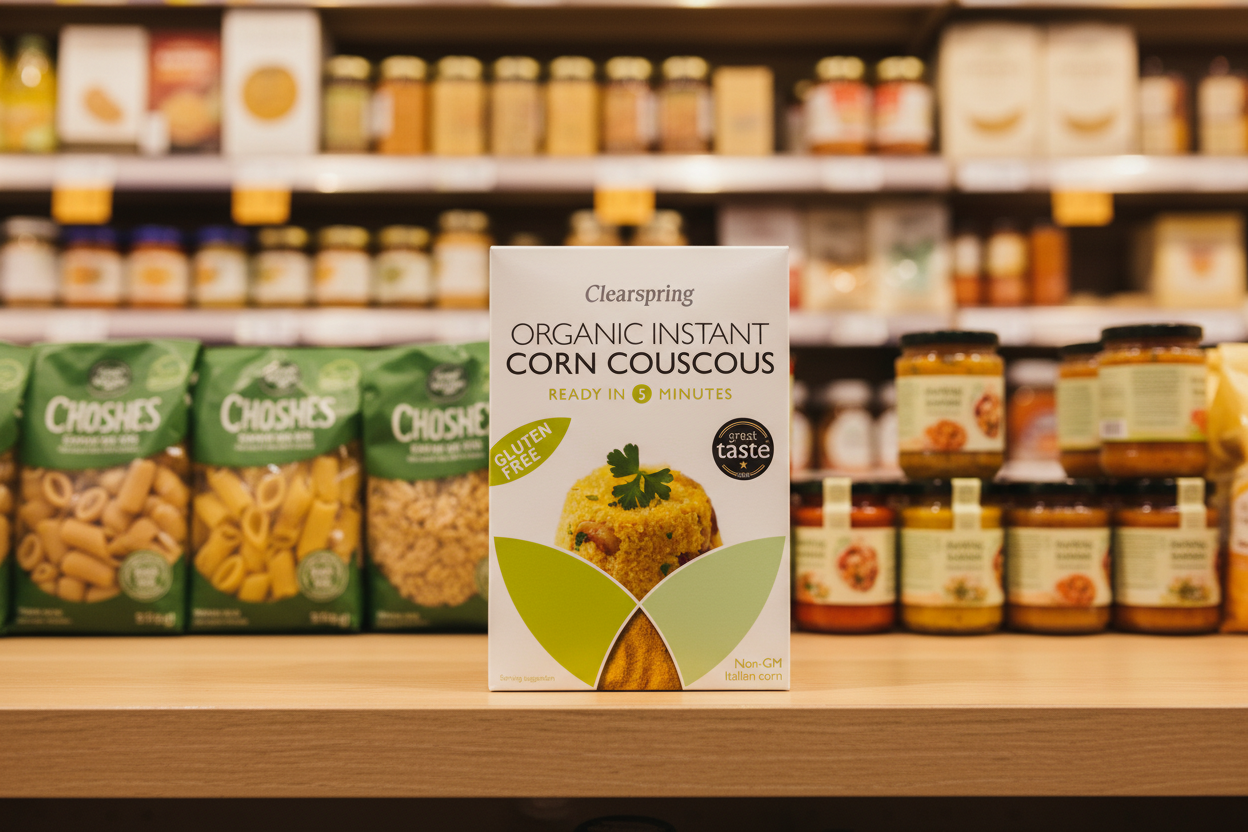 Clearspring Org Gluten Free Instant Corn Couscous - 200g