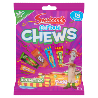 12 x Swizzels Curious Chews - 171G