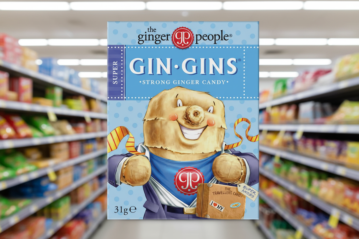 The Ginger People Gin Gins Ginger Caramel - 31g