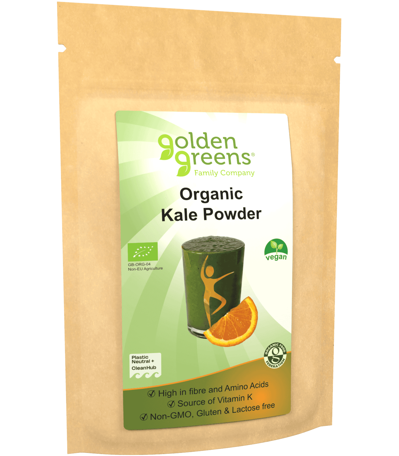 Golden Greens Organic Kale Powder  - 200g