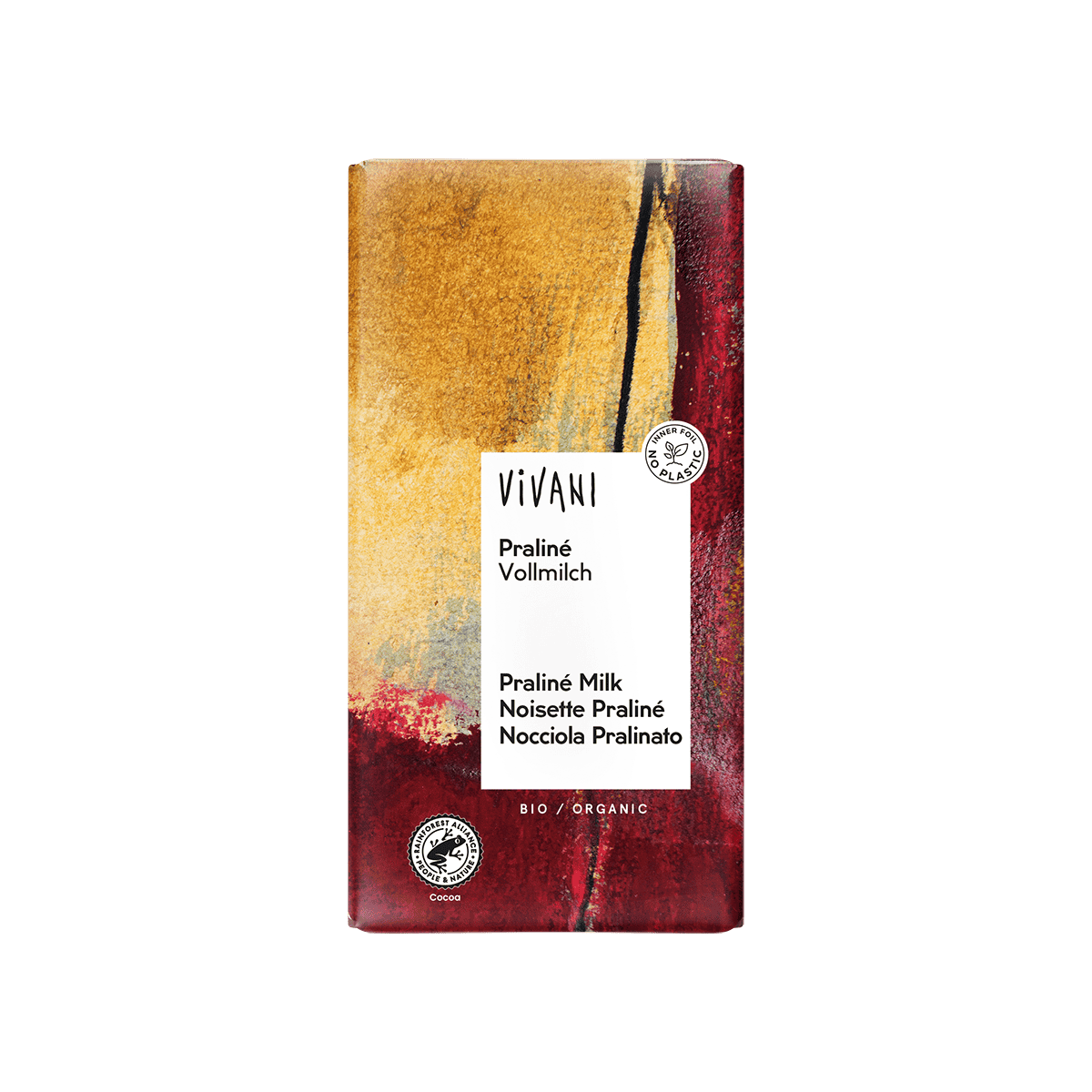 10 x Vivani Milk Praliné Organic - 100g