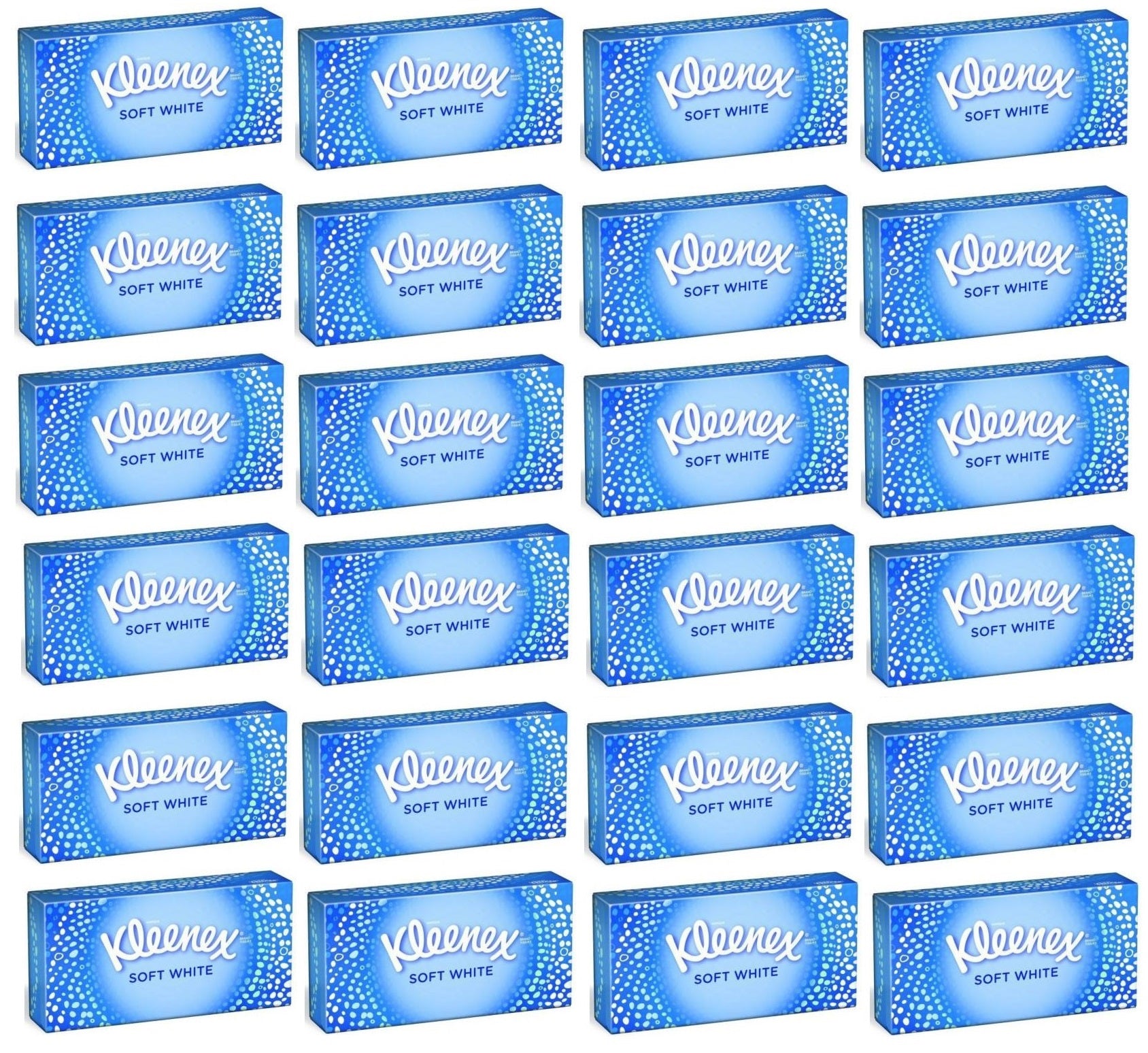 24 x Kleenex Soft Tissues - 70Pk