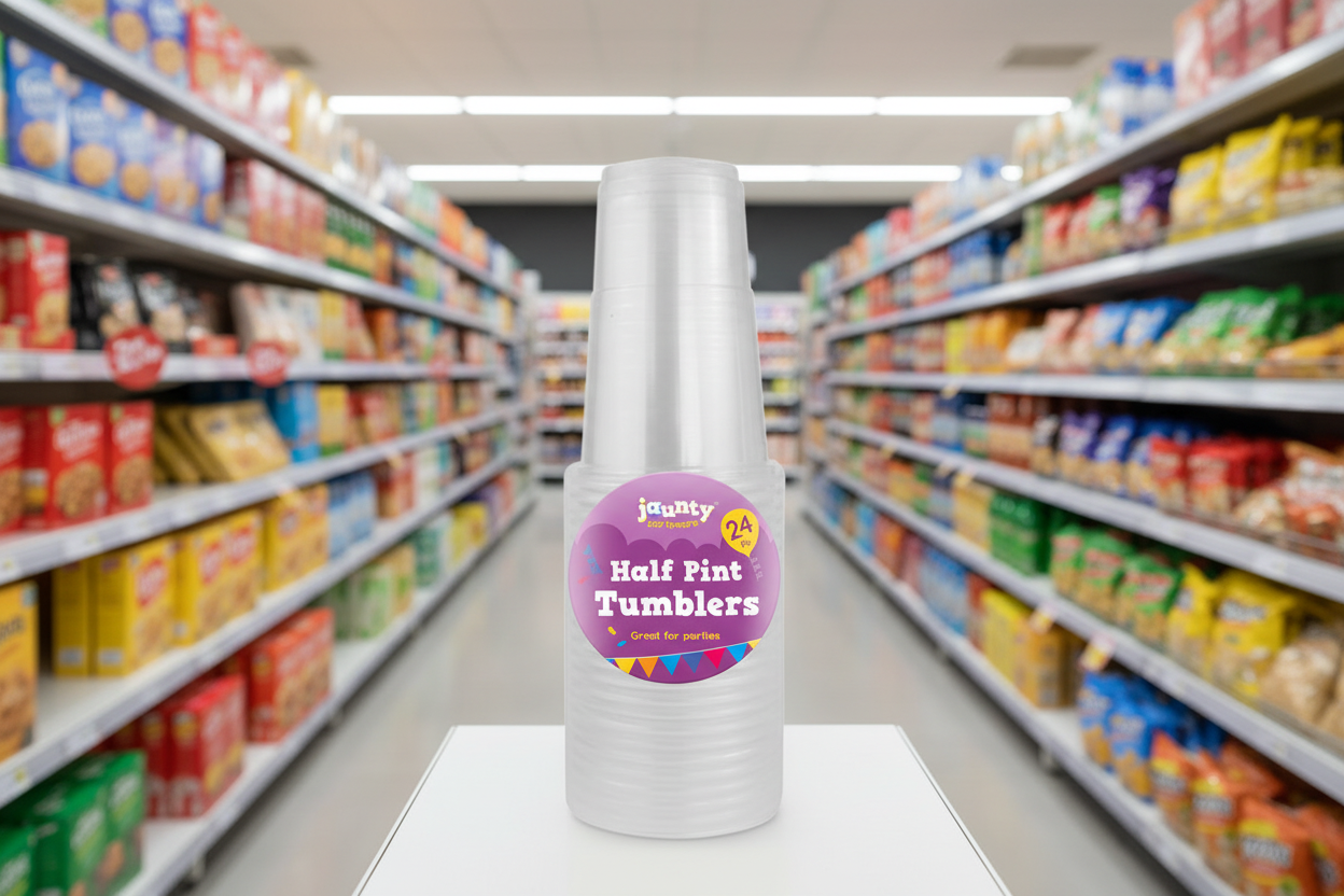 24 x Jaunty Half Pint Tumblers 24 Pack
