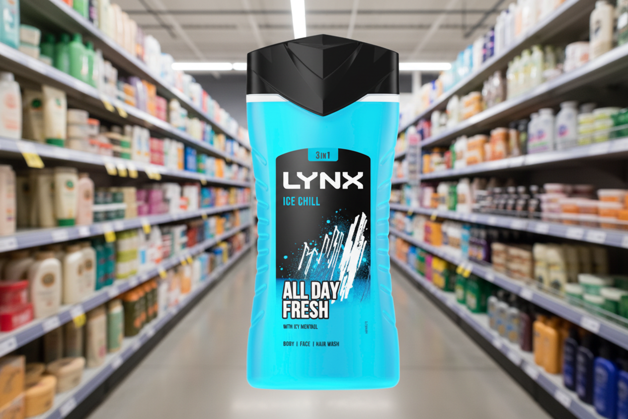 6 x Lynx Body Wash Ice Chill - 225ML