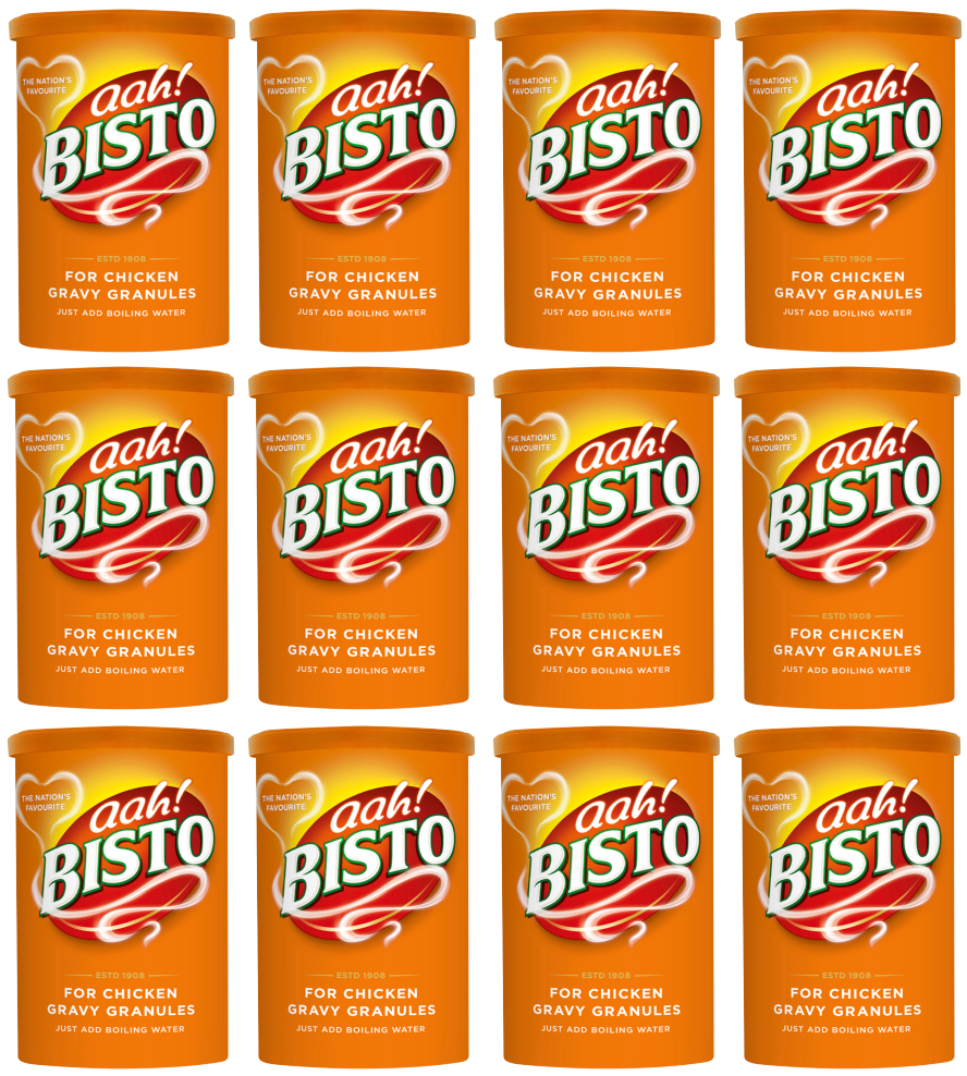 12 x Bisto Gravy Granules Chicken 190G