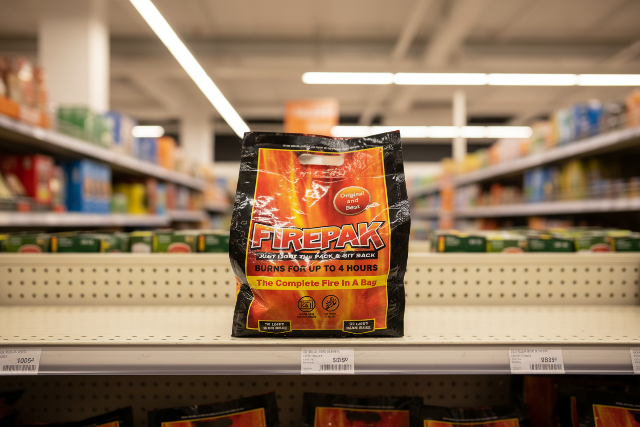 4 X Firepak Firebag 4Kg