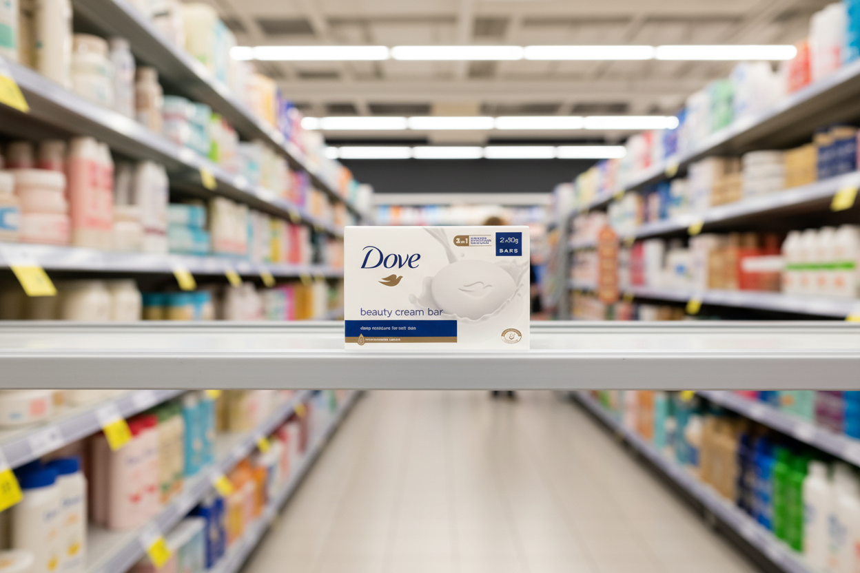 24 x Dove Cream Bar Soap - 2 PACK