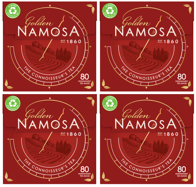 4 X Namosa Tea Bags 80'S