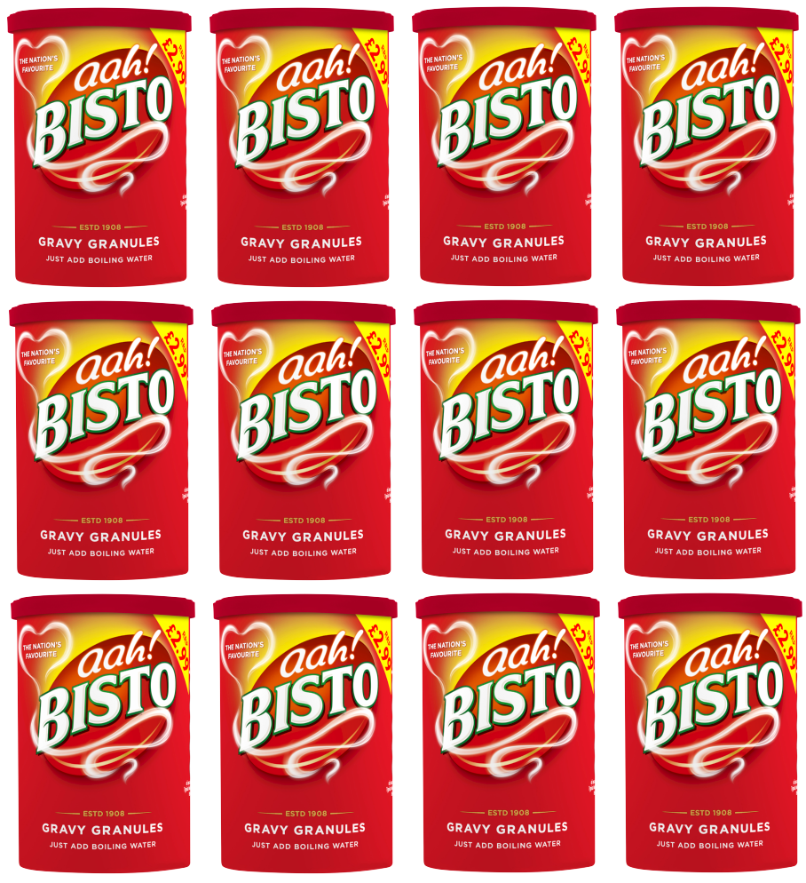 12 x Bisto Gravy Granules Beef - 190Gm