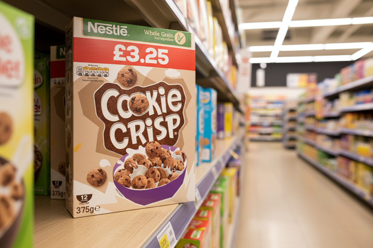 6 x Cookie Crisp Cereal  - 375GM