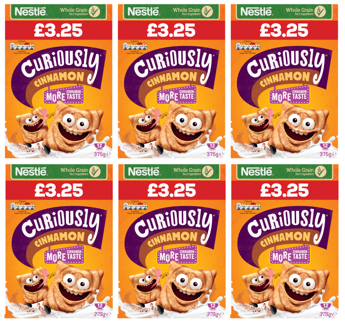 6 x Curiously Cinnamon Grahams - 375GM