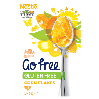 4 x Nestlé Go Free Corn Flakes  - 375G