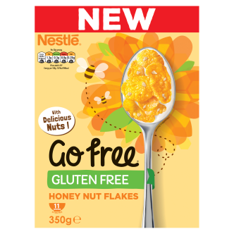 5 x Nestlé Go Free Honey Nut Corn Flakes  - 350G