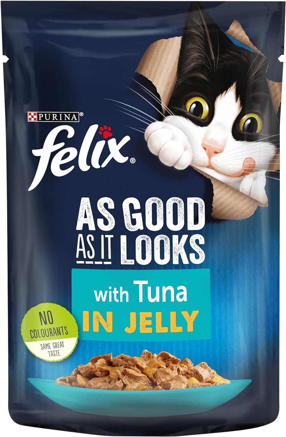 20 x Felix Cat Agail Pouch Tuna - 100GM