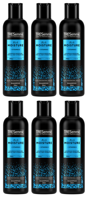 6 X Tresemme Shampoo Rich Moisture 300ml