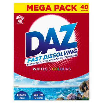 4 X Daz Powder 40 Wash 2.4KG