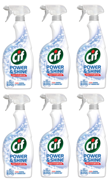 6 X Cif Multipurpose Anti-bac & Shine 700ML