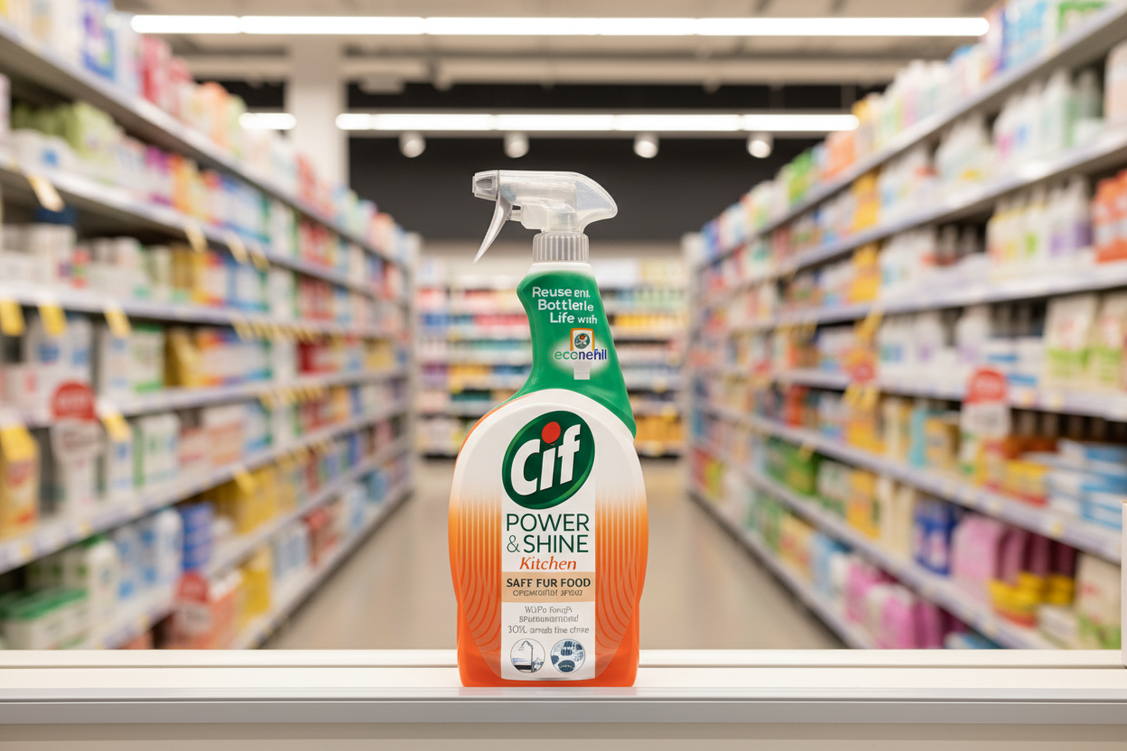 6 X Cif Power & Shine Kitchen 700ML