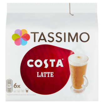 5 X Tassimo Costa Latte 167G