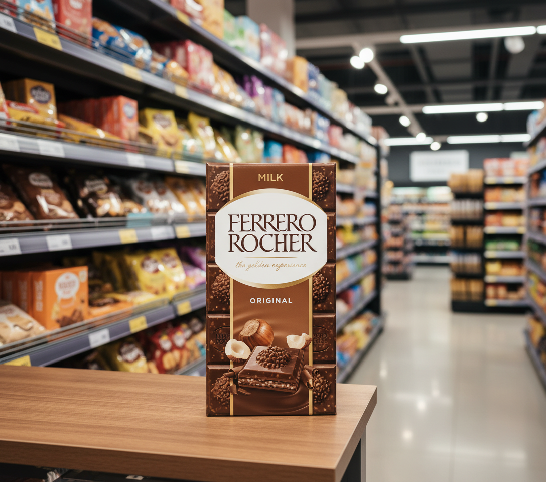 8 x Ferrero Rocher Milk Original Large Bar 90GM