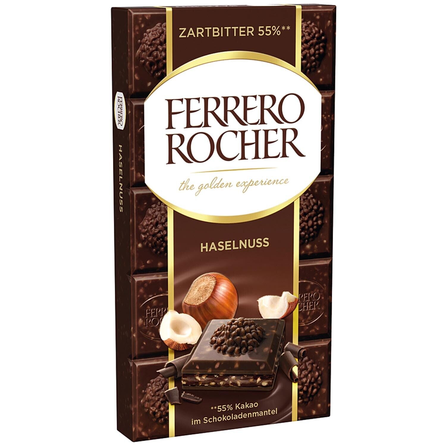 8 x Ferrero Rocher Dark Large Bar - 90GM