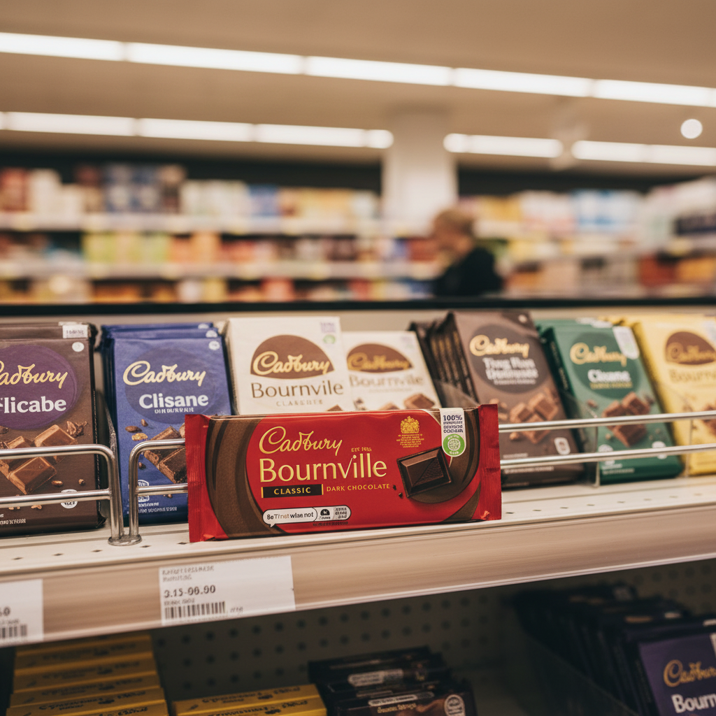 18 x Cadbury Bournville - 100GM