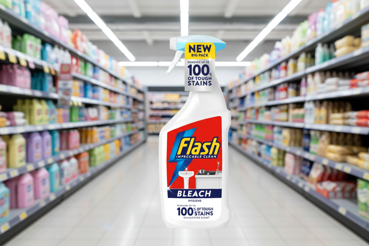 10 x Flash Spray Bleach  - 800ML