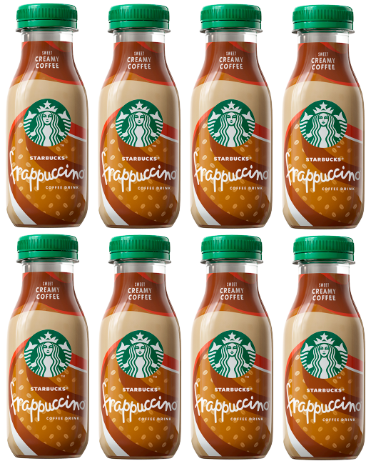 8 x Starbucks Frappuccino Coffee 250Ml