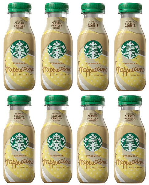 Starbucks Frappuccino Fairtrade Lowfat La Bebida Del Cafu00e9 De Vainilla 250ml (paquete De 8 X 250
