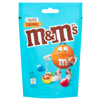 12 x M&M'S Salted Caramel Pouch - 102GM