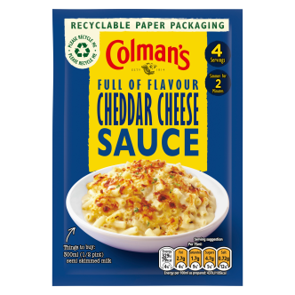 16 X Colmans Cheddar Cheese Sauce 40G