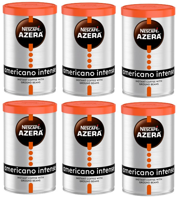 6 X Nescafe Azera Americano Intense 90G