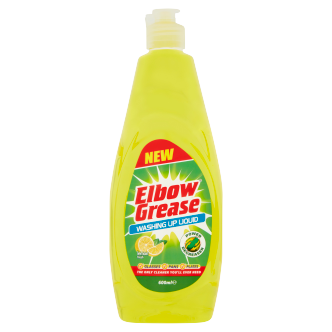 12 x Elbow Grease Washing Up Liquid - 600ML