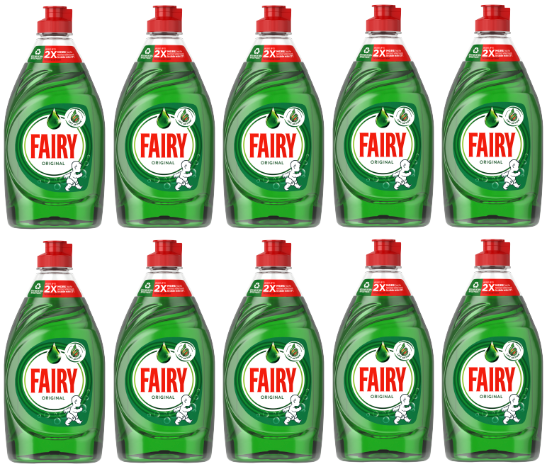 10 x Fairy Liquid Original - 320Ml
