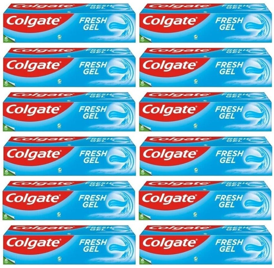 12 x Colgate Toothpaste Fresh Gel - 75Ml
