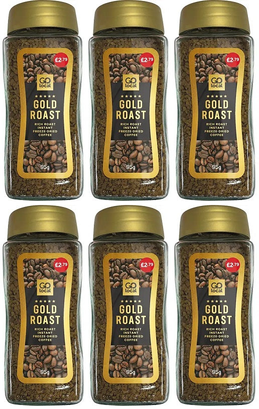 6 x Go Local Gold Coffee - 95G